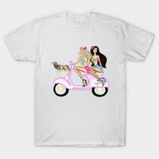 Hawaiian girls T-Shirt